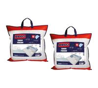 DODO Lot de 2 oreillers mémoire de Forme Effet fraicheur - 60x 60 cm - Fresh
