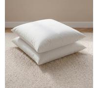 DODO - Lot de 2 Oreillers SoutienPlus 60x60 cm - Soutien Ferme (Côté) - Fibre Polyester - Maintien & Aération - Enveloppe 100% Polyester Microfibre - Lavable 40°C