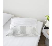 DODO - Lot de 2 Protège-oreillers - Imperméable Blanc - Format Carré 60x60 cm - Traitement Anti-rétrécissement Sanfor - Molleton de Coton - Respirant - Lavable 40°C