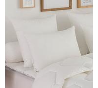 DODO - Oreiller 50x70 cm - Soutien Très Ferme (Côté) - 100% Plumes de Canard Neuves Naturel - Maintien supérieur - Anti-acariens - Enveloppe 100% Coton - Lavable 40°C