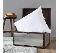 DODO - Oreiller Calgary 65 x 65 cm - Medium - 30% Duvet Canard & Oie | Anti-acariens - Dormeurs sur le Dos - Enveloppe 100% Percale de Coton - Gonflant - Finition Zip invisible - Lavable 40°C
