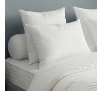 DODO - Oreiller Duvet Prestige 60x60 cm - Soutien Moelleux (Ventre et Dos) - 90% Duvet d'oie Neuf Naturel - Confort Chaleureux - Anti-acariens - Enveloppe 100% Percale de Coton - Lavable 40°C