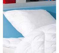 DODO - Oreiller Enfant 40x60 cm - Soutien Moelleux - Fibre Creuse Siliconée | Dormeurs sur le Ventre et Dos - Enveloppe 100% Coton - Doux - Séchable en Machine - Lavable 40°C