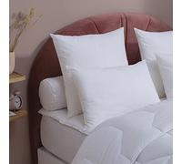 DODO - Oreiller Fleur de Lin Medium 65x65 cm - Anti-Acariens Végétal - Enveloppe 100% Coton - Garnissage Synthétique Suprelle Lin Protect - Lavable en Machine à 40°C