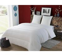 DODO - Pack Couette Tempérée 220x240 cm + 2 Oreillers 60x60 cm - Convient 2 Personnes - Tissu 100% Polyester - Garnissage Synthétique 100% Polyester Volupt'air - Lavable en Machine à 40°C