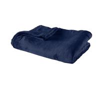 DODO - Plaid Polaire Extra Doux - Bleu 130x170 cm - Polyester Microfibre | Chaud - Sensation Nuage de Douceur - Jeté de Canapé & Couverture d'Appoint - Lavable 40°C