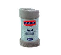 DODO - Plaid Polaire Extra Doux - Taupe 130x170 cm - 100% Microfibre | 100% polyester microfibre - Chaud - Sensation Nuage de Douceur - Jeté de Canapé & Couverture d'Appoint - Lavable 40°C