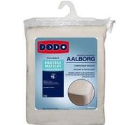 DODO Protège-matelas Aalborg matelassé et imperméable 160 x 200 cm Blanc
