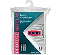 DODO Protège-matelas Quartz 160x200 Molleton coton absorbant Lavable 40°C 2 personnes