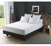 DODO Protège matelas Cosy 140x190cm bonnet 30cm, imperméable, coton/polyester, Blanc G