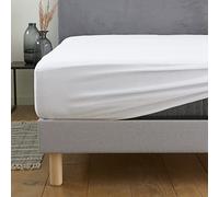 DODO - Protège-Matelas Luxe Extra Absorbant 140x190 cm - Molleton Coton 400 g/m² - Anti-Acariens Sanfor - Fixation Adaptée Matelas Épais - Imperméable - Lavable en Machine à 60°C