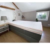 DODO | Surmatelas 160x200 | Confort Équilibré | Vegetal Premium | Double Mousse Haute Résilience | Gestion Naturelle de l’Humidité | Soutien Ergonomique