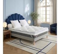 DODO - Surmatelas 4 cm - Effet Fraicheur 140x190 cm - Polyester recyclé