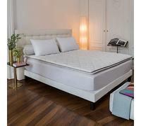 DODO - Surmatelas 4 cm Luxe Blanc 140x190 cm - Mémoire de Forme Haute Densité - Allègement des Points de Pression - Accueil Souple & Ergonomique - Finition Bande d'aération 3D