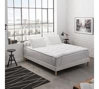 DODO - Surmatelas 6 cm Ultra Confort Blanc 180x200 cm - Fibre Thermolite Reflex 600g/m² - Sensation Cocooning & équilibre Thermique - Enveloppe Polycoton - Lavable 40°C