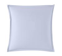 DODO - Taie d'oreiller 50x75cm - Influence - Brise - Percale de Coton - Toucher Lisse & Doux - Élégance Intemporelle - Finition Volant Plat 2,5 cm - Extra Easy Care - Lavable 60°C