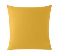 DODO - Taie d'oreiller 50x75cm - Studio - Jaune - 100% Coton - Uni Intemporel - Douceur & Légèreté - Respirant - Finition Moderne sans Volant - Lavable 60°C