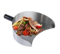 Döner - Pelle à kebab et gyros - Pelle à kebab pratique - Résistante à la chaleur - En acier inoxydable - Pour machine à barbecue Shawarma