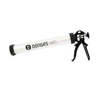 Dönges Pistolet à cartouche professionnel 600 ml en aluminium pour sacs flexibles et cartouches | Presse à cartouche pour cartouches de colle et de mastic courantes