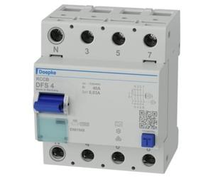 DOEPKE FI-Schutzsch.25A DFS4A025-4/0,03-A Typ A 4 pôles 30mA 230/400V DFS4-025-4/0,03-A (09124901)