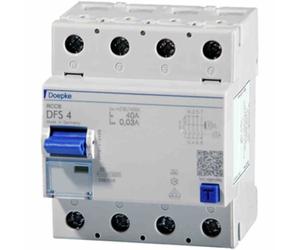 DOEPKE FI-Schutzsch.63A DFS4A063-4/0,03-A Typ A 4-polig 30mA 230/400V DFS4-063-4/0,03-A (09144901)