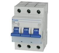 DOEPKE Interrupteur LS C10A DLS-6H-C10-3-6-KA 6kA 3 pôles 400V caractéristique C DLS-6H-C10-3-6-KA (09914291)