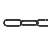 dörner + helmer 153321 Chaîne décorative noir acier 10 m