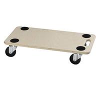 Dörner + Helmer 290695i Chariot de transport stable (capacité de charge : 200 kg, roues en plastique, pour moquette et carrelage)