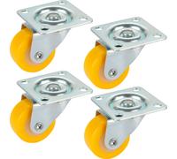dörner + helmer 450128 Roulette pivotante Diamètre de la roue: 30 mm Capacité de charge (max.): 20 kg 4 pc(s)