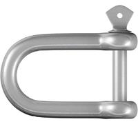 dörner + helmer 4818554 manille 250 kg 10 mm acier étamé par galvanisation 5 pc(s)