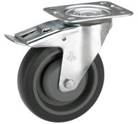 dörner + helmer 716565F 716565F Roulette pivotante Diamètre de la roue: 100 mm Capacité de charge (max.): 150 kg 1 pc(s)