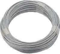Dörner + Helmer Câble en acier 30m ø 2mm Câble de décoration max. 45kg Câble de tension 190380