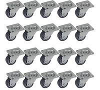 dörner + helmer 450320 Roulette pivotante Diamètre de la roue: 30 mm 20 pc(s)