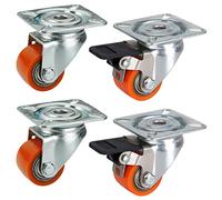 dörner + helmer 450035 Roulette pivotante pour charge lourde Diamètre de la roue: 35 mm Capacité de charge (max.): 100