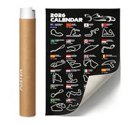 Doforyou F1 Poster Art Mural Image pour Chambre d'Adolescent Bureau Formule 1 Décoration Merchandise Racing Cadeau (60x40cm)