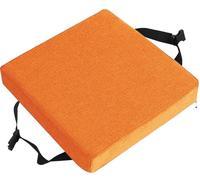 DOGACA Coussin de Chaise Carré avec Boucle Antidérapante，Coussin de Chaise Carré Épais 5/8 Cm，pour Jardin, Bureau, École, Terrasse, Bistrot(20,16x16x3in/40x40x8cm)
