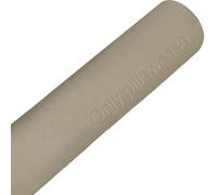 DOGACA Housse de Coussin Ronde for Traversin Cylindrique - Taie d'oreiller avec Fermeture Éclair, Respirante Housse Lavable for Oreiller de Corps Long (Housse Uniquement)(20,40x15cm)