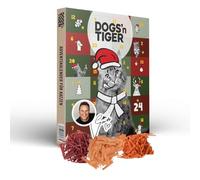 Dogs'n Tiger - Calendrier de l'Avent pour chats Guido Maria Kretschmer 2025, Calendrier de l'Avent pour chats - Snacks naturels et de haute qualité à 85% de viande derrière chaque porte, sans sucre ni