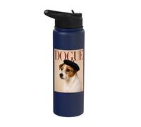 Dogue - Jack Russell Terrier, maman, Jack Russell, amoureux, chien, papa Stainless Steel Insulated Water Bottle