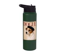 Dogue - Jack Russell Terrier, maman, Jack Russell, amoureux, chien, papa Stainless Steel Insulated Water Bottle