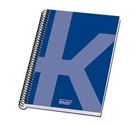 DOHE 44986 Ksual Cahier à spirales 100 pages Bleu Format A4+