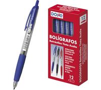 DOHE 79590 Boîte de 12 stylos rétractables 1 mm