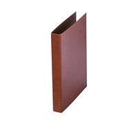 DOHE 9551 Classeur recouvert de cuir, 2 anneaux, 25 mm, folio