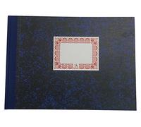Dohe 9971 Cahier cartonné avec rayures horizontal, folio paysage