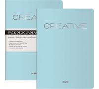 DOHE - Cahiers A4 avec Pages Intérieures Vierges (2 pcs.)
