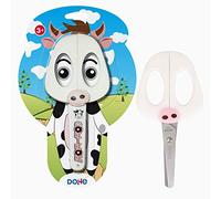 DOHE - Ciseaux scolaires manche en plastique Vache