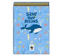 Dohe - Classeur Folio - 4 anneaux 40 mm - WWF - Save our Oceans