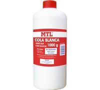 Dohe - Colle Blanche (1 kg.) - Travaux Manuels, Papier, Bois, Carton, Colle Liquide à Séchage Rapide, Antitaches, Grande Bouteille 1 Litre, Usage Enfants, Bureau et Maison