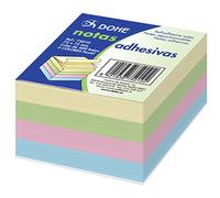 DOHE - Cubes de notes autoadhésives - 75 x 75 mm - 400 feuilles