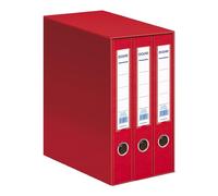 DOHE - Module Archicolor 3 classeurs A4 rouge